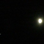 月と木星