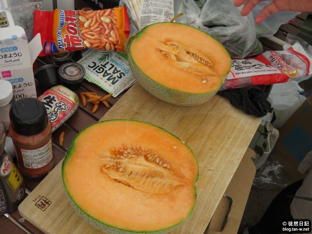 マスクメロンも出て来た